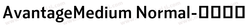 AvantageMedium Normal字体转换